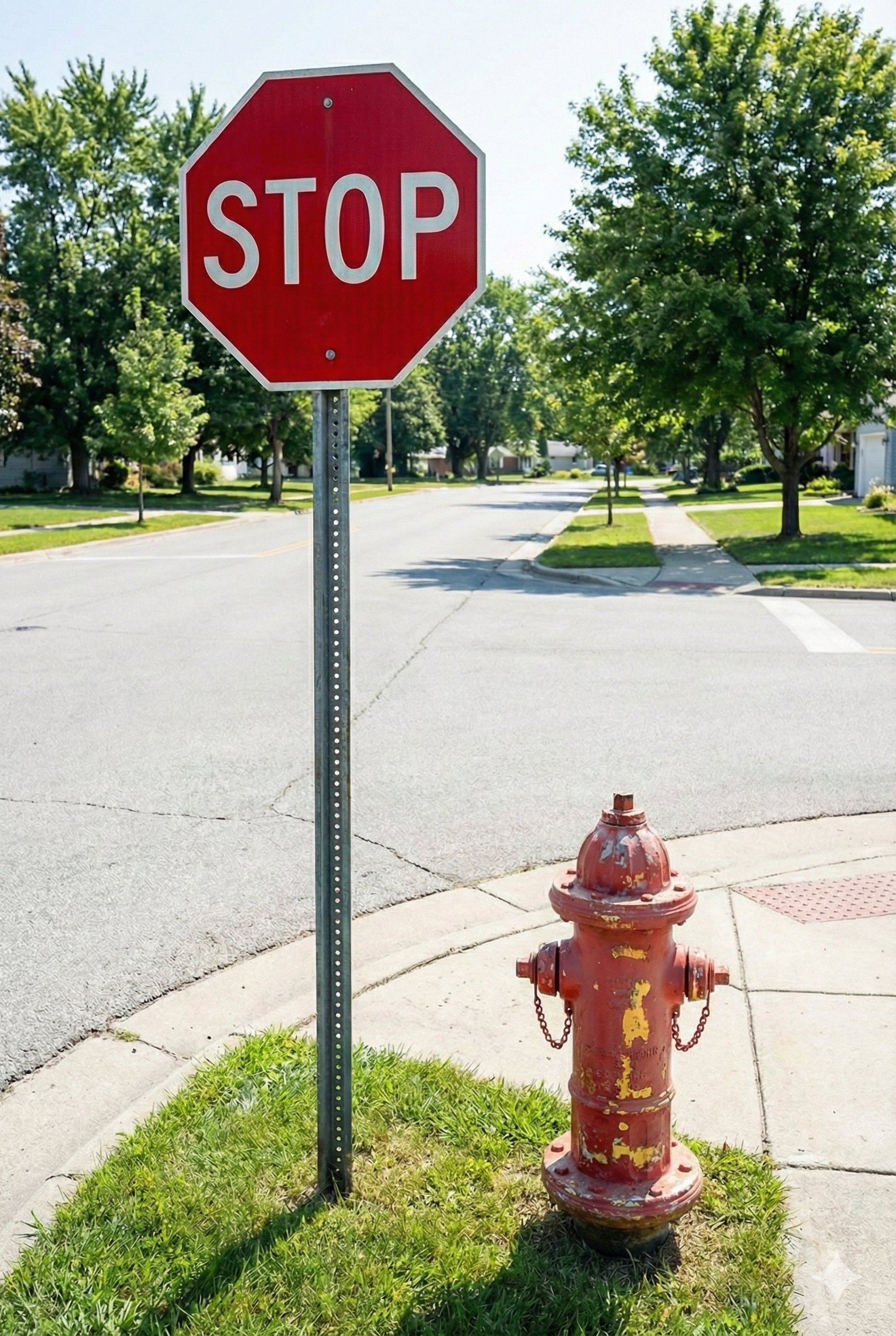 Stop Sign and Fire Hydrant Asset Collection